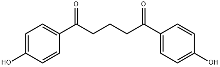 1,5-BIS(4-HYDROXYPHENYL)PENTANE-1,5-DIONE Struktur