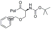 BOC-SER(BZL)-MERRIFIELD RESIN Struktur