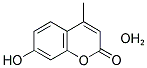 7-HYDROXY-4-METHYL-CHROMEN-2-ONE H2O Struktur