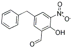 5-BENZYL-2-HYDROXY-3-NITRO-BENZALDEHYDE Struktur