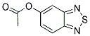 2,1,3-BENZOTHIADIAZOL-5-YL ACETATE Struktur