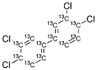 13C12-3,3',4,4'-TETRACHLOROBIPHENYL Struktur