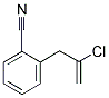 2-CHLORO-3-(2-CYANOPHENYL)-1-PROPENE Struktur