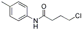 4-CHLORO-N-(4-METHYLPHENYL)BUTANAMIDE Struktur