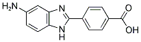 4-(5-AMINO-1H-BENZOIMIDAZOL-2-YL)-BENZOIC ACID Struktur