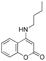 4-BUTYLAMINO-CHROMEN-2-ONE Struktur