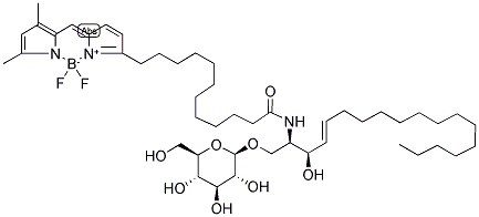 BODIPY(R) FL C12-GLUCOCEREBROSIDE Struktur