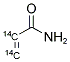 ACRYLAMIDE, [2,3-14C] Struktur