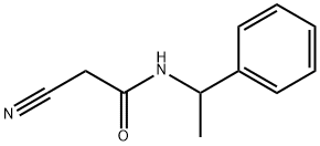 2-CYANO-N-(1-PHENYL-ETHYL)-ACETAMIDE Struktur