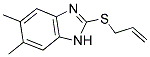 2-ALLYLSULFANYL-5,6-DIMETHYL-1H-BENZOIMIDAZOLE Struktur