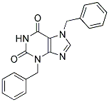 3,7-DIBENZYL-3,7-DIHYDRO-PURINE-2,6-DIONE Struktur