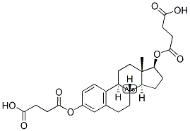 1,3,5(10)-ESTRATRIEN-3,17-BETA-DIOL DIHEMSUCCINATE Struktur