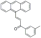 3-(9-ANTHRYL)-1-(3-METHYLPHENYL)PROP-2-EN-1-ONE Struktur