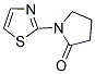 1-(1,3-THIAZOL-2-YL)-2-PYRROLIDINONE Struktur