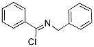 クロロ(フェニル)-N-ベンジルメタンイミン 化學構造式