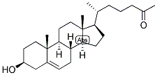 27-NOR-5-CHOLESTEN-3-BETA-OL-25-ONE Struktur