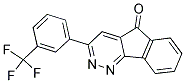 3-[3-(TRIFLUOROMETHYL)PHENYL]-5H-INDENO[1,2-C]PYRIDAZIN-5-ONE Struktur