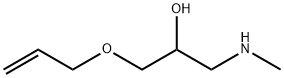 1-ALLYLOXY-3-METHYLAMINO-PROPAN-2-OL Struktur