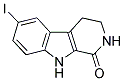 6-IODO-2,3,4,9-TETRAHYDRO-B-CARBOLIN-1-ONE Struktur