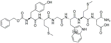 CBZ CHOLECYSTOKININ-PZ 27-32, DESULFATED Struktur