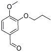 4-METHOXY-3-PROPOXYBENZALDEHYDE Struktur