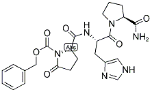 Z-PYR-HIS-PRO-NH2 Struktur