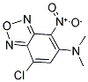 (7-CHLORO-4-NITRO-BENZO[1,2,5]OXADIAZOL-5-YL)-DIMETHYL-AMINE Struktur