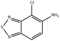 4-CHLORO-BENZO[1,2,5]THIADIAZOL-5-YLAMINE Struktur