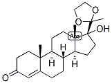 17ALPHA-HYDROXYPROGESTERONE ETHYLENEKETAL Struktur