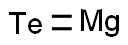 MAGNESIUM TELLURIDE Struktur