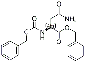 CBZ-L-ASN-ALPHA-BENZYL ESTER Struktur