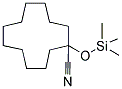 1-[(1,1,1-TRIMETHYLSILYL)OXY]CYCLODODECANE-1-CARBONITRILE Struktur