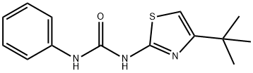 N-[4-(TERT-BUTYL)-1,3-THIAZOL-2-YL]-N'-PHENYLUREA Struktur