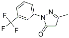 5-METHYL-2-(3-TRIFLUOROMETHYL-PHENYL)-2,4-DIHYDRO-PYRAZOL-3-ONE Struktur