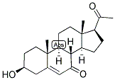 7-KETOPREGNENOLONE Structure