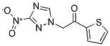 2-(3-NITRO-1H-1,2,4-TRIAZOL-1-YL)-1-(2-THIENYL)-1-ETHANONE Struktur