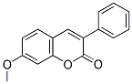 7-METHOXY-3-PHENYLCOUMARIN Struktur