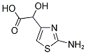 2-HYDRAOXY-2-(2-AMINOTHIAZOLE)-4-ACETIC ACID Struktur