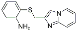 2-[(IMIDAZO[1,2-A]PYRIDIN-2-YLMETHYL)THIO]ANILINE Struktur