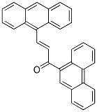 3-(9-ANTHRYL)-1-(9-PHENANTHRYL)PROP-2-EN-1-ONE Struktur