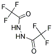 N,N'-BIS(TRIFLUOROACETYL)HYDRAZINE Struktur