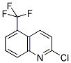 2-CHLORO-5-(TRIFLUOROMETHYL)QUINOLINE Struktur