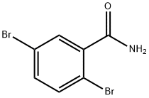 2,5-DIBROMOBENZAMIDE Struktur