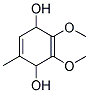 2,3-DIMETHOXY-5-METHYL-1,4-HYDROQUINONE Struktur