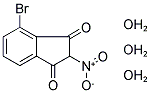 4-BROMO-2-NITROINDANE-1,3-DIONE TRIHYDRATE Struktur