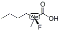 (S)-2-FLUORO-2-METHYLHEXANOIC ACID Struktur