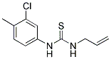 N-ALLYL-N'-(3-CHLORO-4-METHYLPHENYL)THIOUREA Struktur