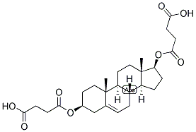 5-ANDROSTEN-3-BETA, 17-BETA-DIOL DIHEMISUCCINATE Struktur