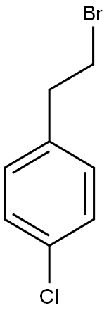 1-(2-BROMO-ETHYL)-4-CHLORO-BENZENE Struktur