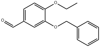 3-(BENZYLOXY)-4-ETHOXYBENZALDEHYDE Struktur